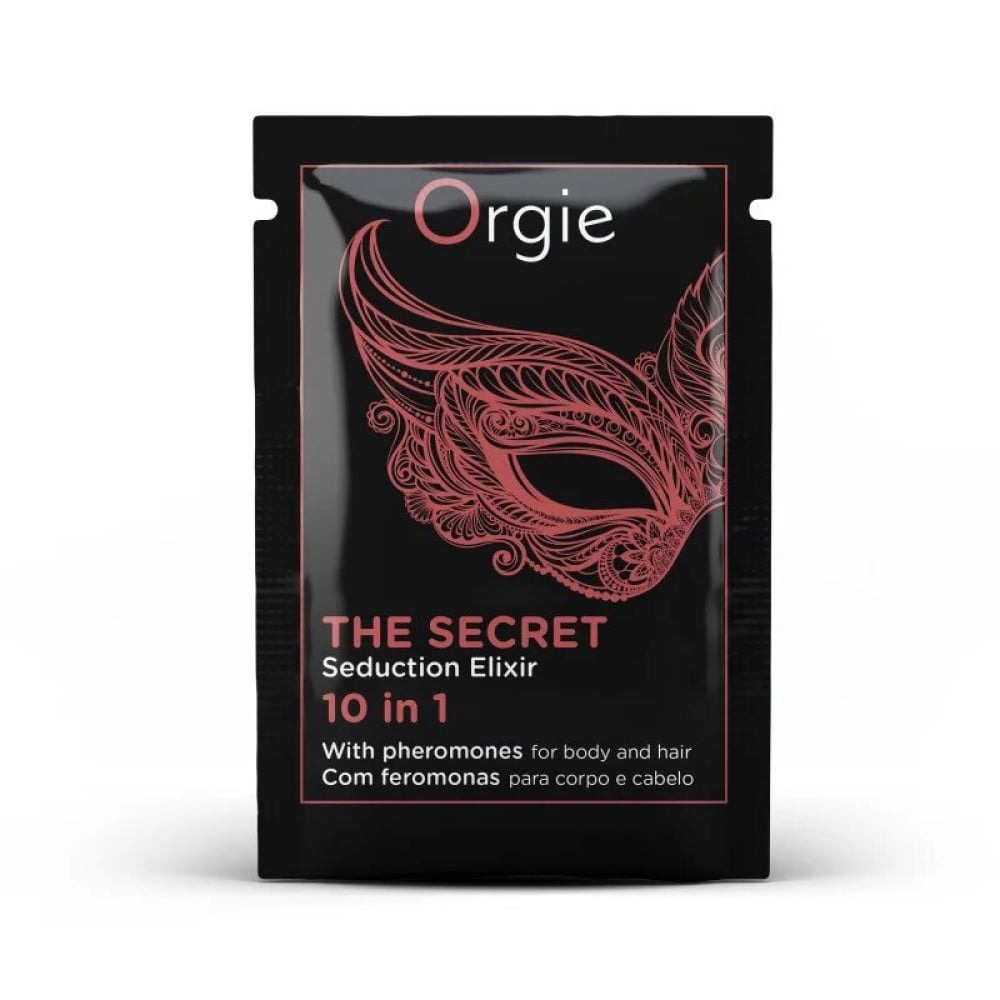 Саше/Бальзам для волосся та тіла Orgie THE SECRET 10 в 1 з феромонами та афродизіаками, 2 мл Саше/Бальзам для волосся та тіла Orgie THE SECRET 10 в 1 з феромонами та афродизіаками, 2 мл