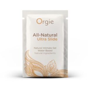 САШЕ/Либрикант на водній основі ультраковзний Orgie ALL-NATURAL Ultra Slide, 2 мл