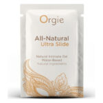 САШЕТ/Лубрикант на водній основі Orgie ALL-NATURAL Ultra Slide ультраковзний, 2 мл