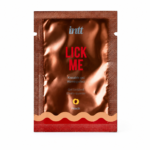 Саше Їстівний лубрикант INTT Lick Me Peach зі смаком персика та ефектом тепла, 2 мл