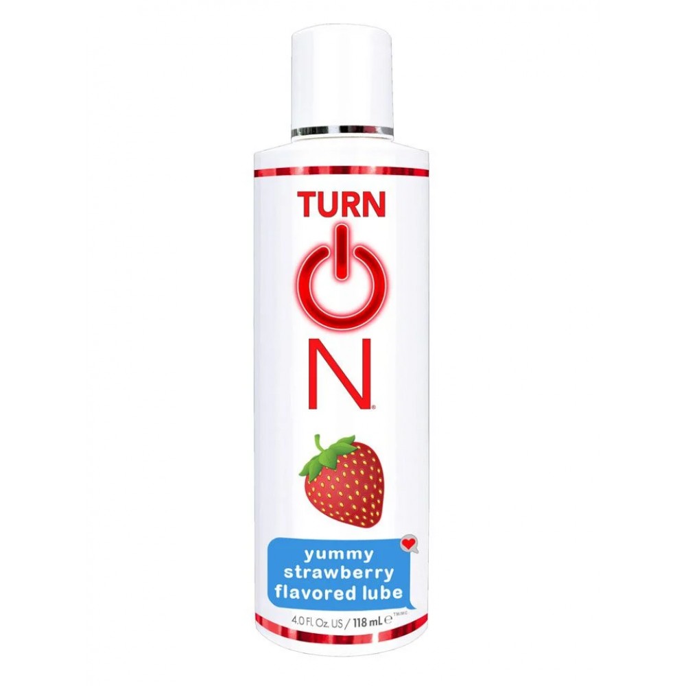 Їстівний лобрикант Wet Turn On Yummy Strawberry Flavored Lube 118 мл Їстівний лобрикант Wet Turn On Yummy Strawberry Flavored Lube 118 мл