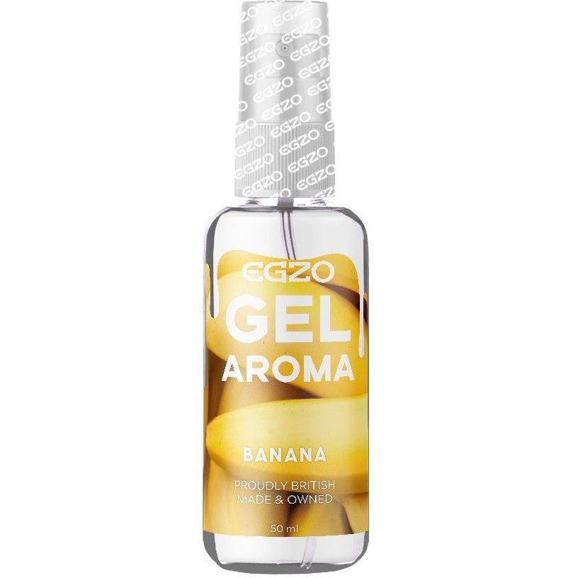 Їстівний гель-лубрикант EGZO Aroma Gel Banana зі смаком банана, 50 мл Їстівний гель-лубрикант EGZO Aroma Gel Banana зі смаком банана, 50 мл