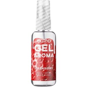 Їстівний гель-лубрикант EGZO Aroma Gel Strawberry зі смаком полуниці, 50 мл
