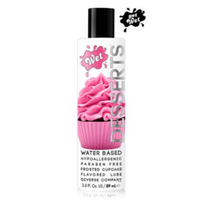 Їстівний Лубрикант WET Desserts Frosted Cupcake( зі смаком кексу) 89 мл