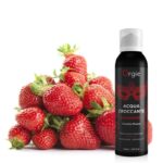 Масажна пінка Orgie – Acqua Croccante Strawberry (150 мл), ефект бульбашок, що лопаються