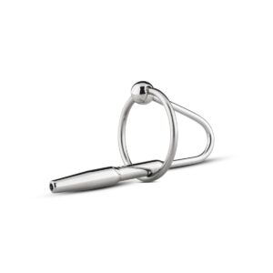 Уретральний стимулятор із кільцем Sinner Gear Sperm Stopper металевий