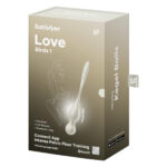 Вагінальні смарт-кульки з вібрацією Satisfyer Love Birds 1 Connect App White, 78 г