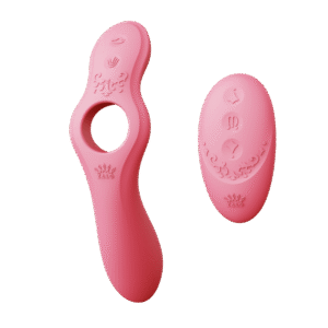 Смарт-вібратор для пар Zalo Jessica Set з Управлінням з телефону і пультом PINK