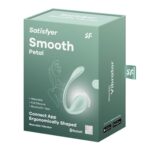 Смарт-віброяйце Satisfyer Smooth Petal Connect App Mint