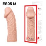 Насадка на член Kokos Extreme Sleeve ES.05 розмір M, потовщувальна, стимулюючий рельєф