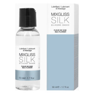Лубрикант на силіконовій основі MixGliss SILK - FLEUR DE SOIE (50 мл) з квітковим ароматом