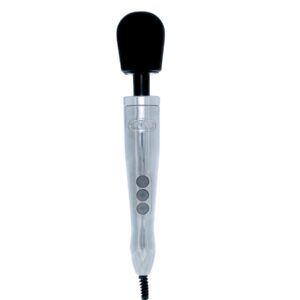 Вібромасажер DOXY Die Cast Polished (Silver), живлення 220В, металевий корпус