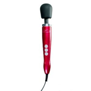 Вібромасажер DOXY Die Cast Red, живлення 220В, металевий корпус