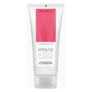 Лубрикант на водній основі MixGliss KISS Wild Strawberry (70 мл) Дика Полуничка