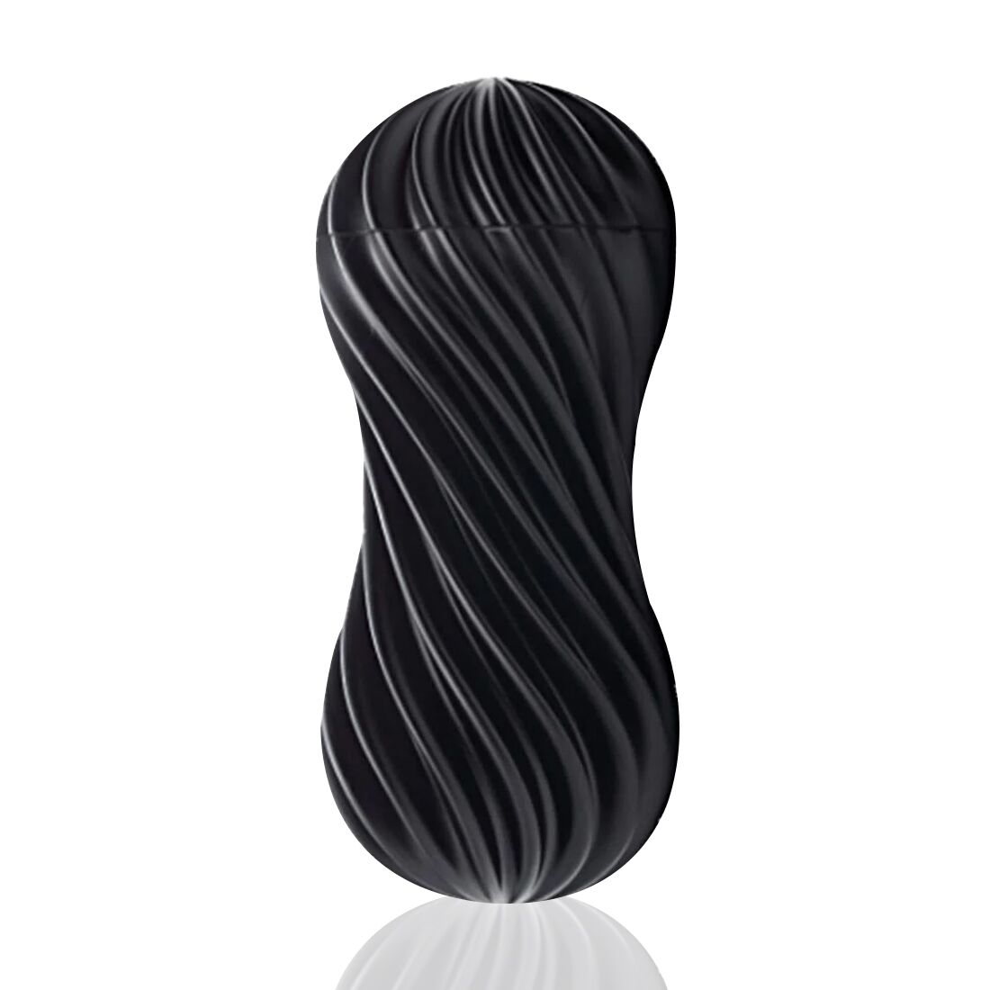 Мастурбатор Tenga Flex Rocky Black зі змінною інтенсивністю, можна скручувати Мастурбатор Tenga Flex Rocky Black зі змінною інтенсивністю, можна скручувати