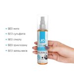 Очищувальний спрей System JO NATURALOVE – ORGANIC (120 мл) без сульфатів, триклозану та спирту