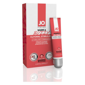 Гель для клітора System JO WARM & BUZZY (10 мл) з ефектом рідкого вібратора