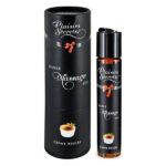 Масажна олія Plaisirs Secrets Creme Brulee (59 мл) з афродизіаками їстівна, подарункове паковання