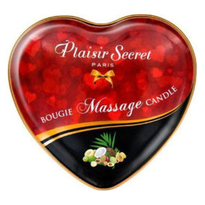 Масажна свічка-серце Plaisirs Secrets Exotic Fruits (35 мл)