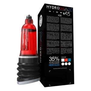 Гідропомпа Bathmate Hydromax 7 WideBoy Red, для члена довжиною від 12,5 до 18 см, діаметр до 5,5 см