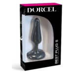 Анальна пробка Dorcel Best Plug S м'який soft-touch силікон, макс. діаметр 3,1см