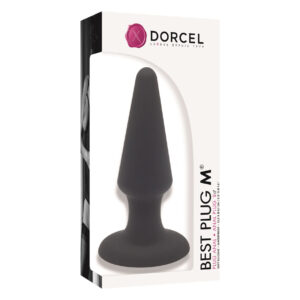 Анальна пробка Dorcel Best Plug M м'який soft-touch силікон, макс. діаметр 4,1см