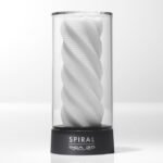 Мастурбатор Tenga 3D Spiral, з антибактеріального еластомеру зі сріблом