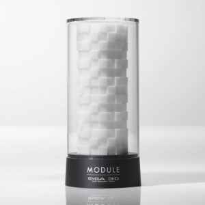 Мастурбатор Tenga 3D Module, з антибактеріального еластомеру зі сріблом