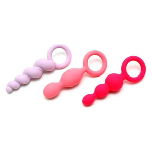 Набір анальних іграшок Satisfyer Plugs (set of 3) - Booty Call, макс. діаметр 3 см