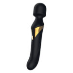 Вібромасажер 2в1 Dorcel Dual Orgasms Gold класичний масажер і вібратор з перлинним масажем