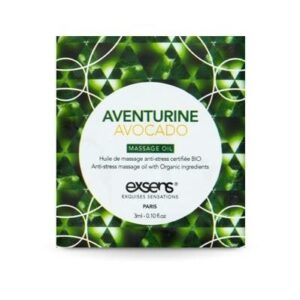 Пробник масажної олії EXSENS Anti-Stress Aventurine Avocado 3мл