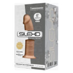 Фалоімітатор SilexD Robby Flesh (MODEL 2 size 6in), двошаровий, силікон + Silexpan, діаметр 3,5см