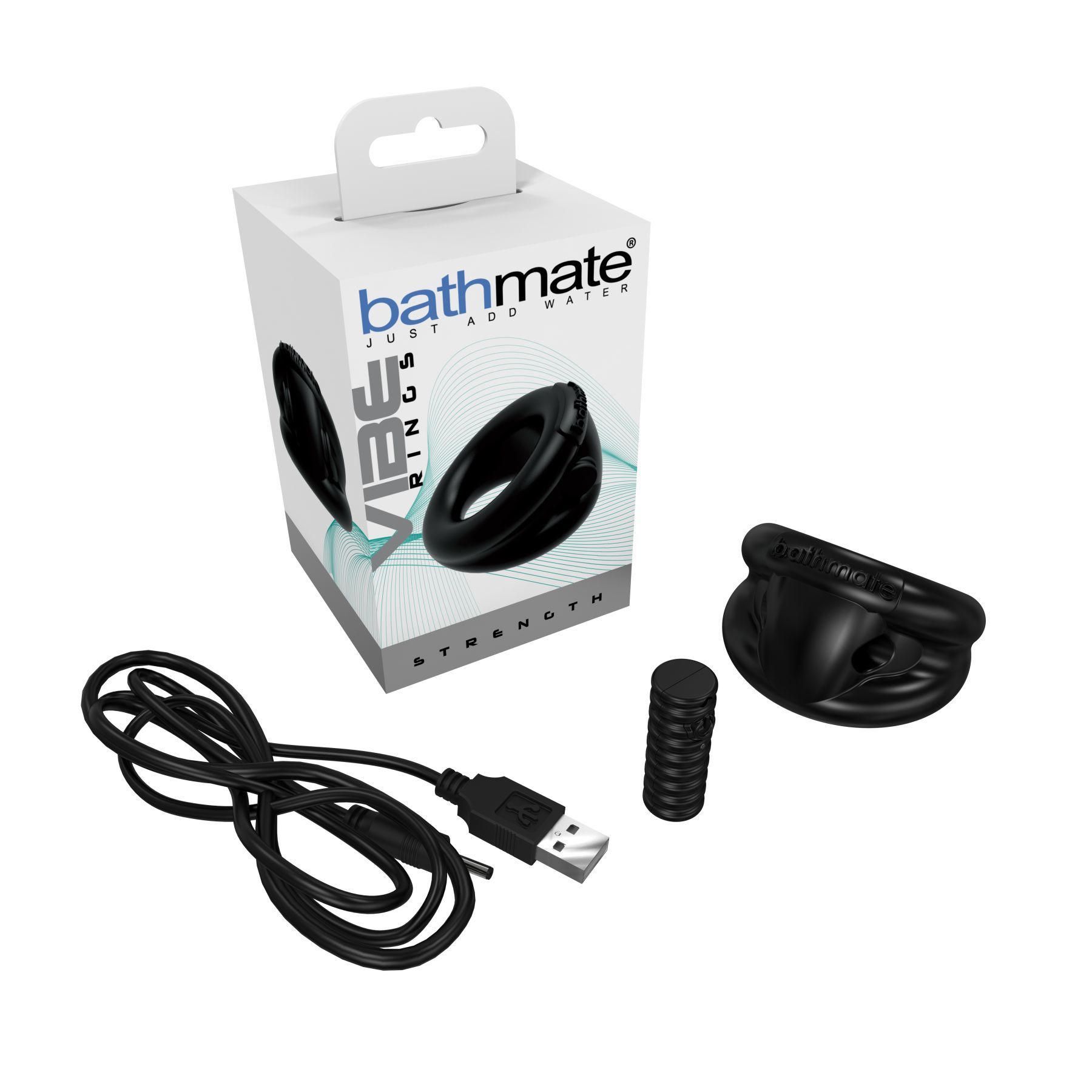 Ерекційне віброкільце Bathmate Vibe Ring Strength розширене Ерекційне віброкільце Bathmate Vibe Ring Strength розширене