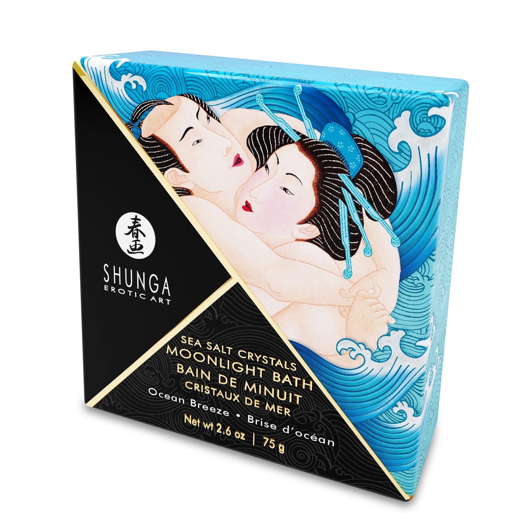 Сіль для ванни Shunga Moonlight Bath – Ocean Breeze (75 гр), сіль Мертвого моря, ароматичні олії Сіль для ванни Shunga Moonlight Bath – Ocean Breeze (75 гр), сіль Мертвого моря, ароматичні олії