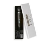 Вібромасажер DOXY Die Cast 3 Disco Black, живлення 220В, металевий корпус