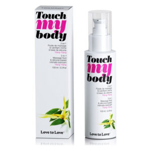 Масажний гель і змазка 2в1 Love To Love TOUCH MY BODY Ylang-Ylang (100 мл) зволожувальний