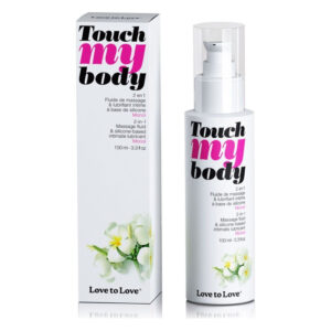 Масажний гель і змазка 2в1 Love To Love TOUCH MY BODY Monoi (100 мл) зволожувальний