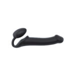 Безремінний страпон Strap-On-Me Black L, повністю регульований, діаметр 3,7 см
