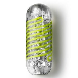 Мастурбатор Tenga Spinner 03 Shell з пружною стимулювальною спіраллю всередині