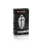 Металева анальна пробка Mystim Hector Helix L для електростимулятора, діаметр 5 см