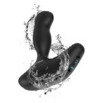 Масажер простати Nexus Revo Black з головкою, яка обертається, макс. діаметр 3,2 см