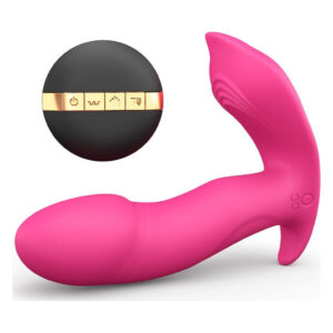 Вібратор Dorcel Secret Clit з підігрівом і пультом ДК, можна під одяг, голосове керування