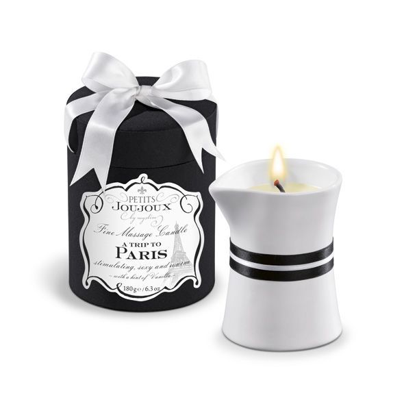 Масажна свічка Petits Joujoux - Paris - Vanilla and Sandalwood (190 г) розкішна упаковка Масажна свічка Petits Joujoux - Paris - Vanilla and Sandalwood (190 г) розкішна упаковка
