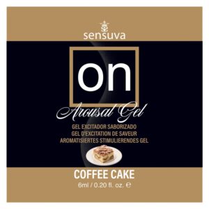 Пробник гелю Sensuva - ON for Her Arousal Gel Coffee Cake (4 мл)