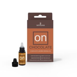 Краплі для клітора Sensuva ON Arousal Oil for Her Chocolate (5 мл) зі смаком шоколаду
