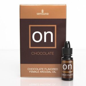 Краплі для клітора Sensuva ON Arousal Oil for Her Chocolate (5 мл) зі смаком шоколаду