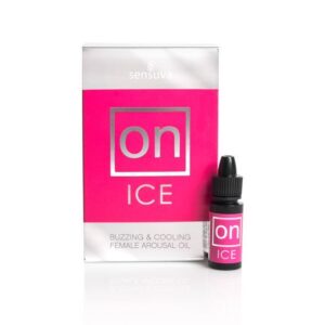 Краплі для клітора Sensuva – ON Arousal Oil for Her Ice (5 мл) охолоджувальні, до 30 хвилин