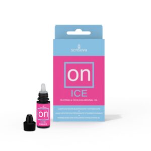 Краплі для клітора Sensuva – ON Arousal Oil for Her Ice (5 мл) охолоджувальні, до 30 хвилин