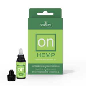 Краплі для клітора Sensuva – ON for Her Hemp Infused Arousal Oil (5 мл) з олією конопель