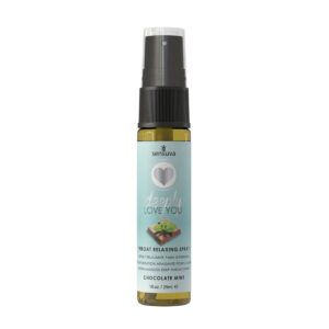 Спрей для мінету Sensuva Deeply Love You Chocolate Mint (29 мл), для глибокого мінету